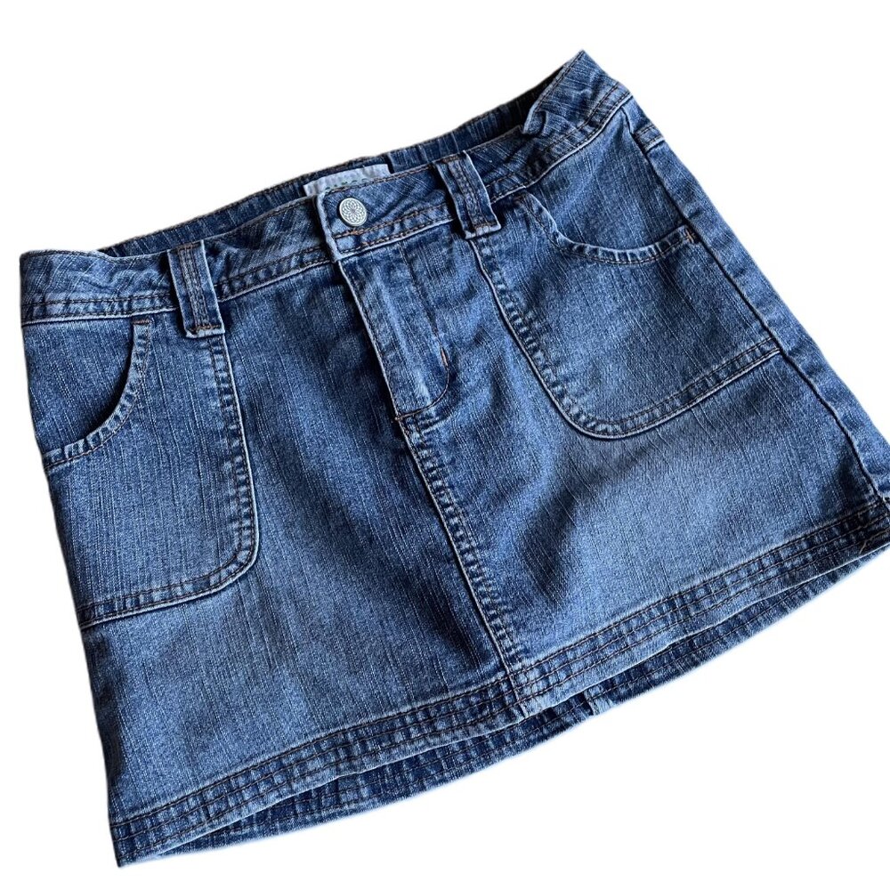 Vintage Circo Girls Denim Skort - Size 7/8 (M) - Excellent Condition